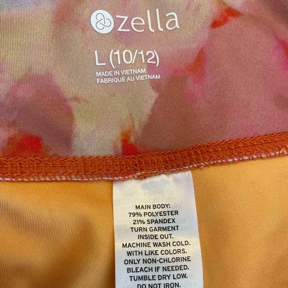 Zella L 10/12 Pink Leggings - Picture 3 of 3